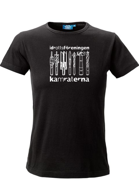 T-shirt Dam, Svart - Bits